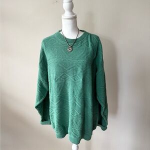 Peconic Bay Basil Textured Sweater